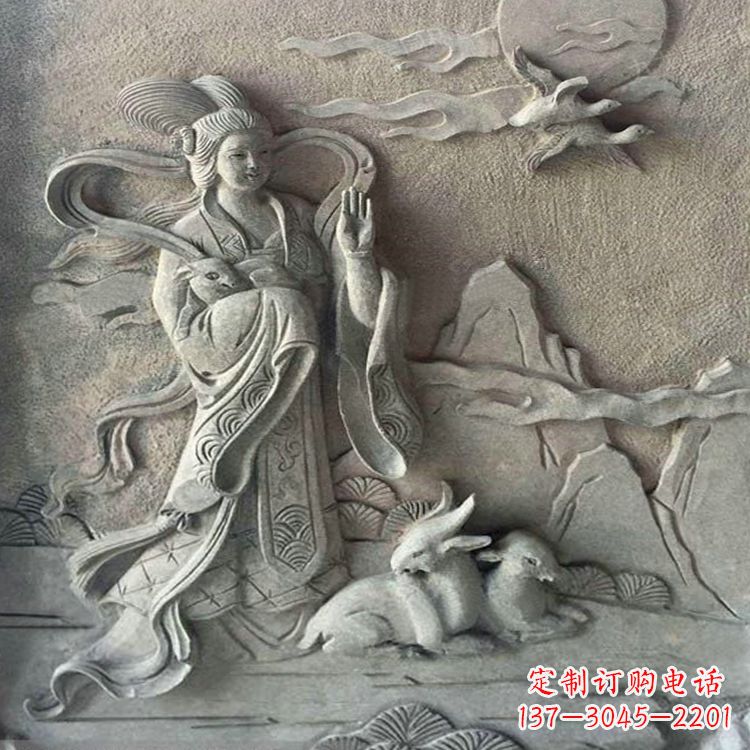 太原月神太阴星君嫦娥雕塑