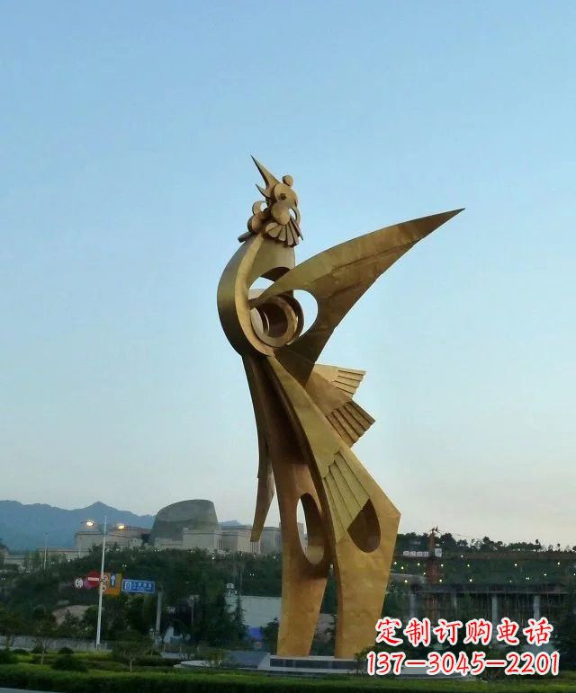 太原凤凰展翅,给城市增添灵动之美