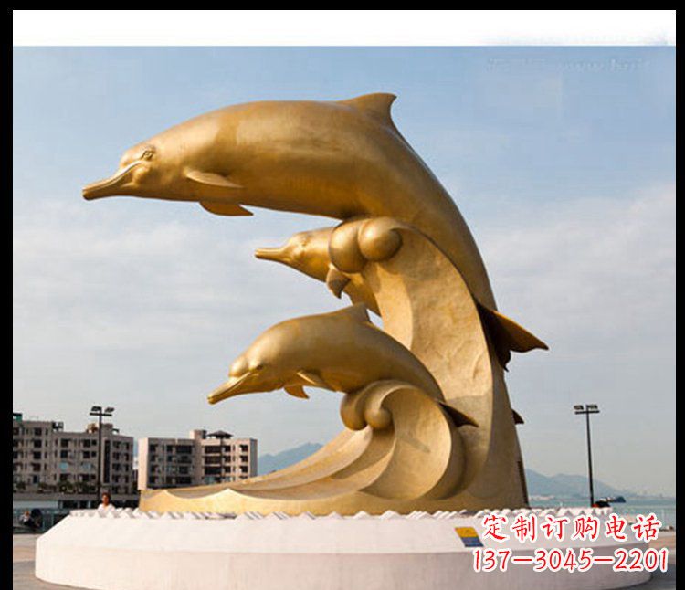 太原海豚雕塑——美丽的城市标志