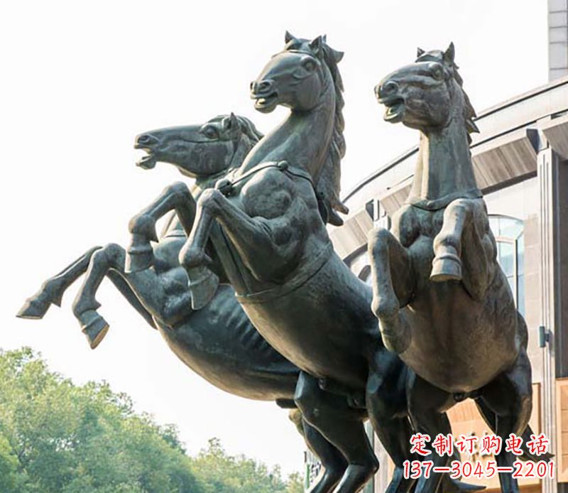 太原马雕塑集传统文化与现代装置艺术于一身