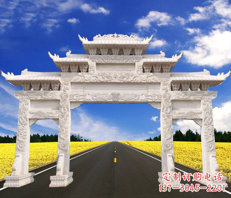 太原城市牌楼石雕——把文化传承到实体之中