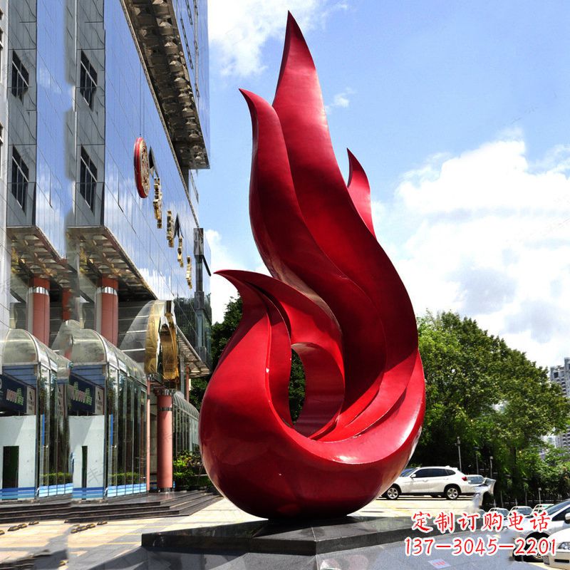 太原抽象不锈钢凤凰雕塑雕塑艺术的精美绝伦