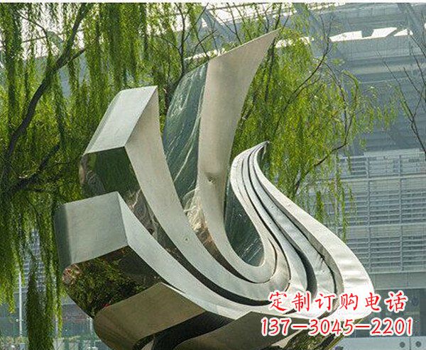 太原鸽子雕塑以不锈钢作为材料的动物雕塑