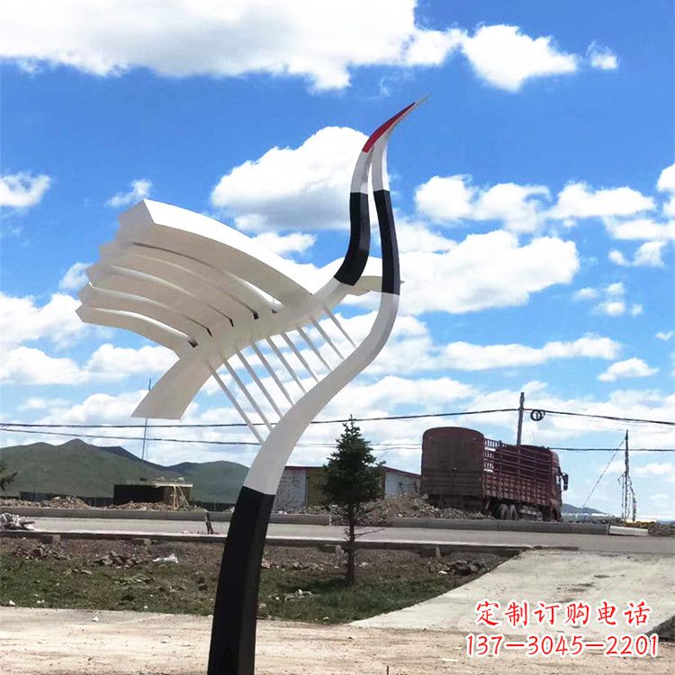太原静谧仙鹤,荡漾梦境