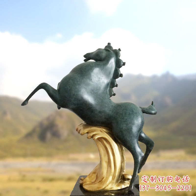 太原马雕塑传承中国古代文化精髓