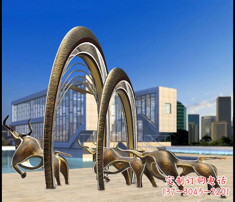 太原拱门雕塑传承中国古代文化的精美艺术