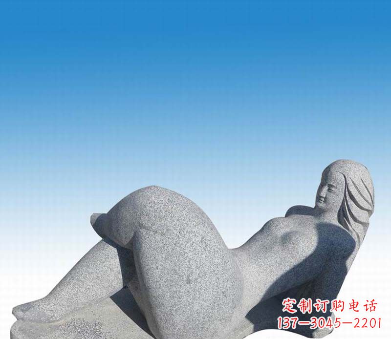 太原抽象胖女孩石雕