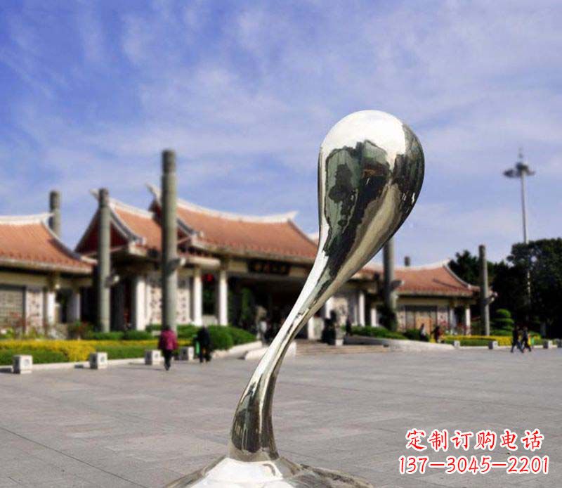 太原水滴美感─广场景观雕塑