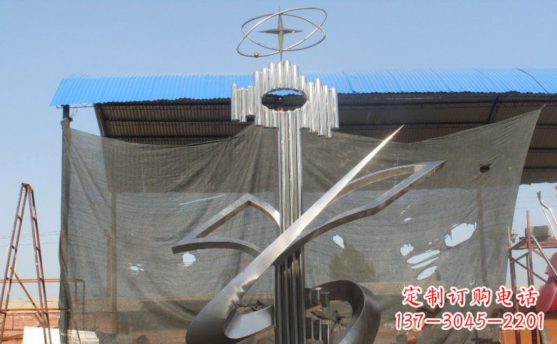 太原引领校园文化的钥匙雕塑