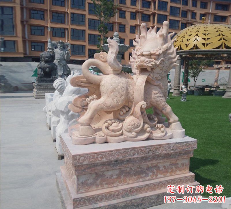 太原传统石雕麒麟