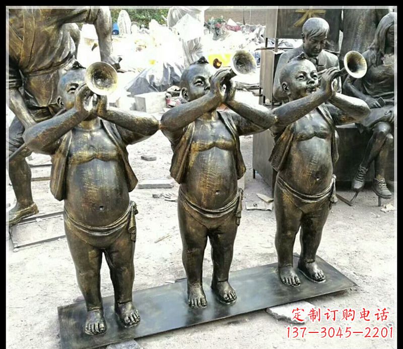 太原儿童雕塑弘扬传统文化