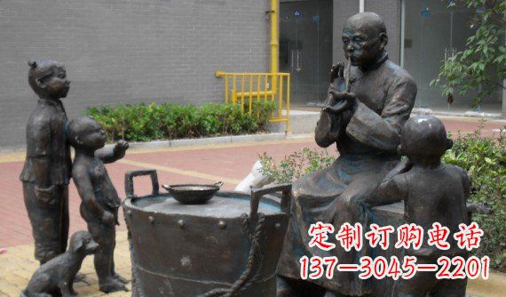 太原糖人雕塑温暖的童年回忆