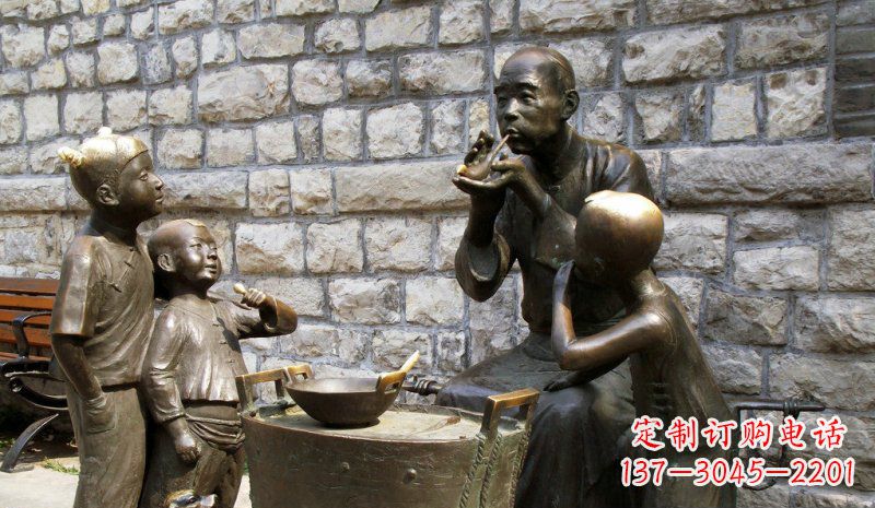太原糖果街的精美雕塑