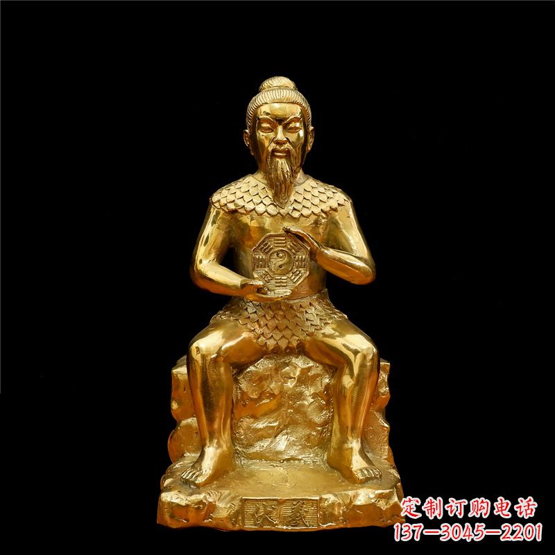 太原伏羲大帝神像汇聚古老文明中的象征
