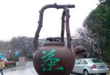 太原茶壶雕塑——展现艺术精妙
