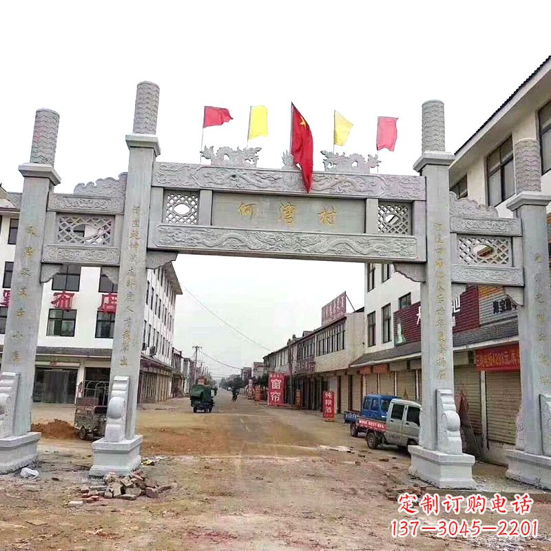 太原传统文化的珍贵遗产——牌坊雕塑