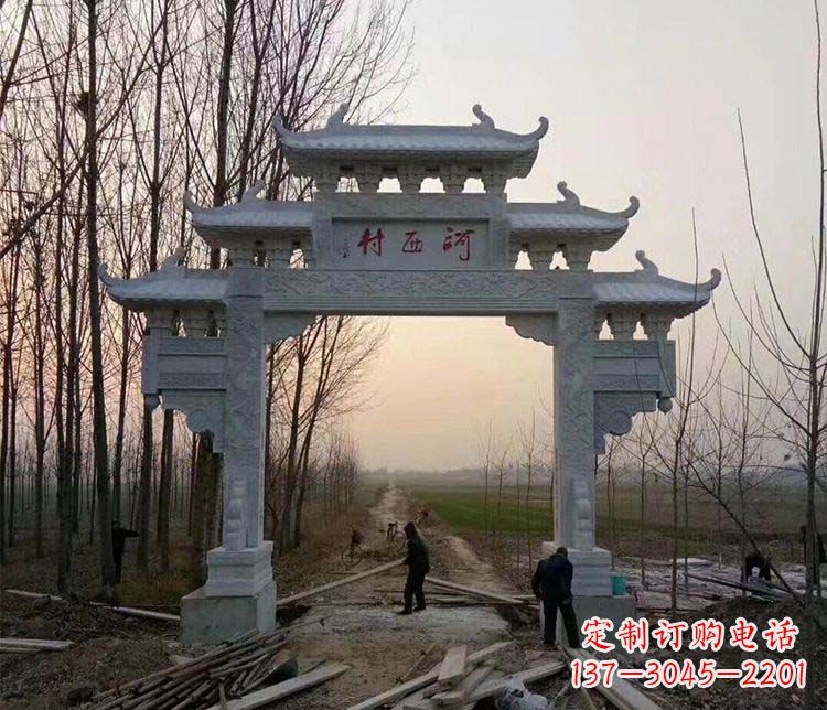 太原牌坊雕塑——记忆中的美丽家乡