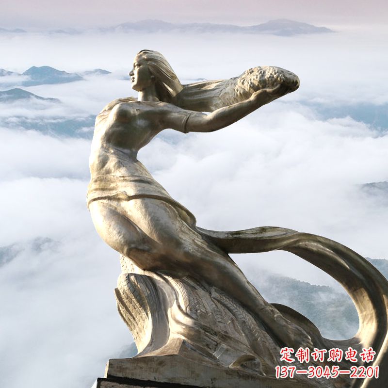 太原女娲补天——神话中的传奇雕塑
