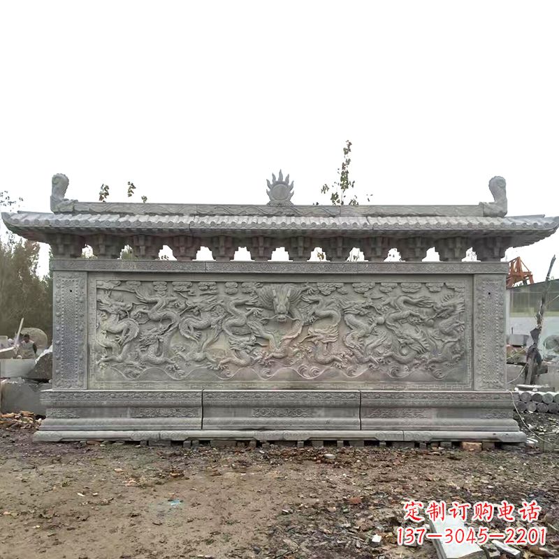 太原大理石影壁雕塑美丽的艺术精品