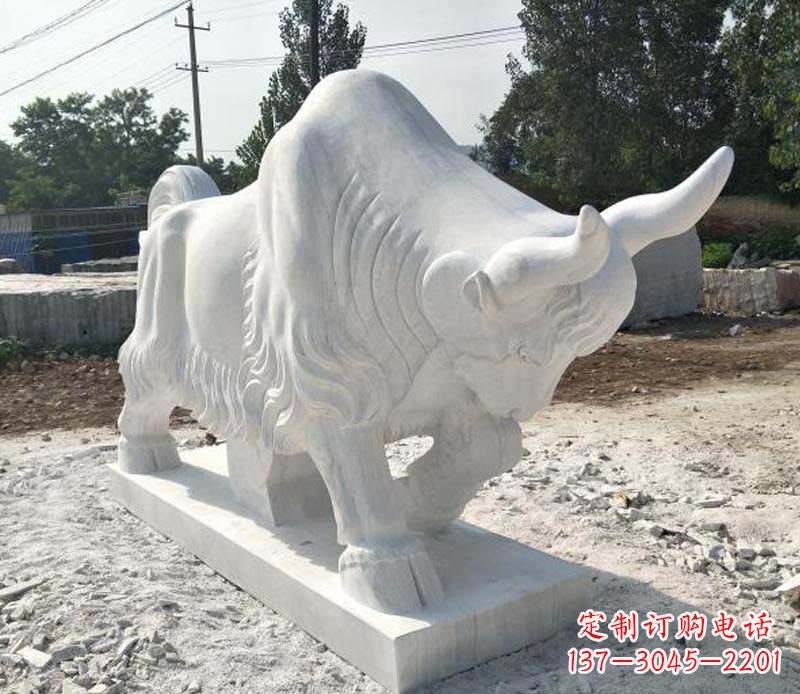 太原大理石动物雕塑美丽的艺术品