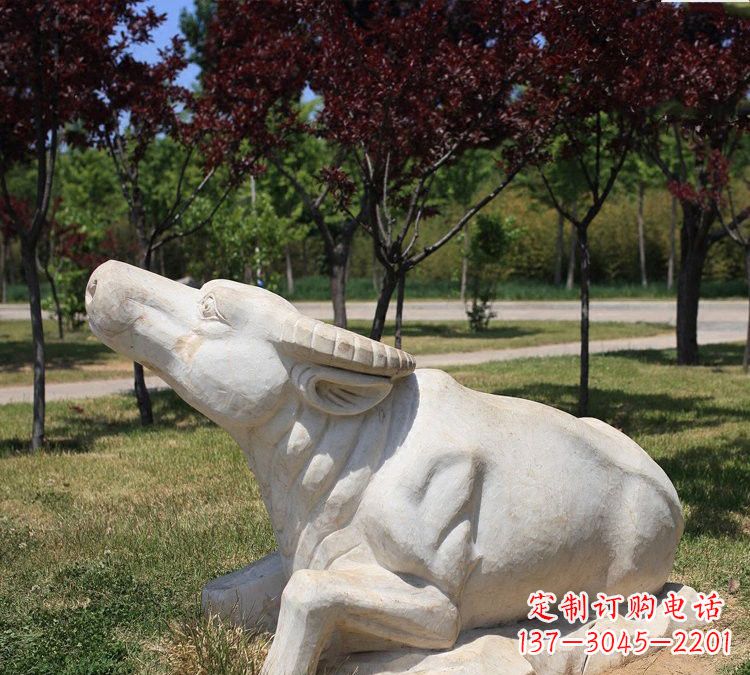 太原大理石动物雕塑传承文化的艺术精品