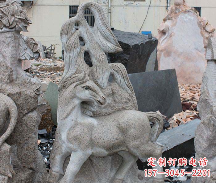 太原大理石动物雕塑丰富多彩的艺术品