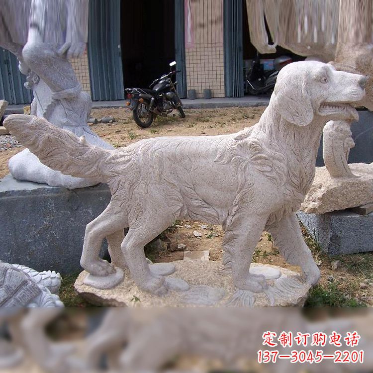太原大理石狗雕塑——精致的狗雕塑,让你的生活更有趣