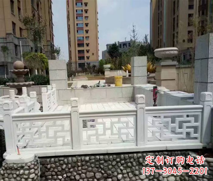 太原精美大理石国旗台石雕雕塑