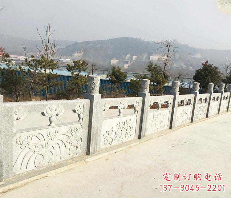 太原大理石护城河栏板石雕