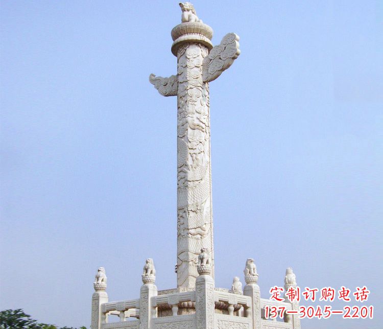 太原大理石华表雕塑