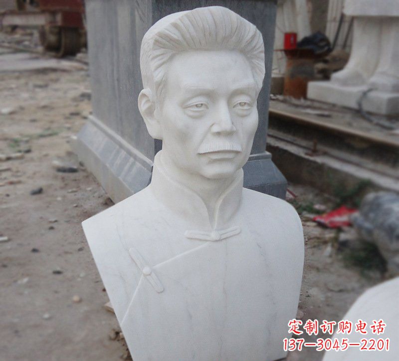 太原传承文化魅力·鲁迅头像精美雕塑
