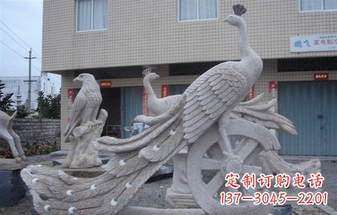 太原大理石孔雀石雕塑