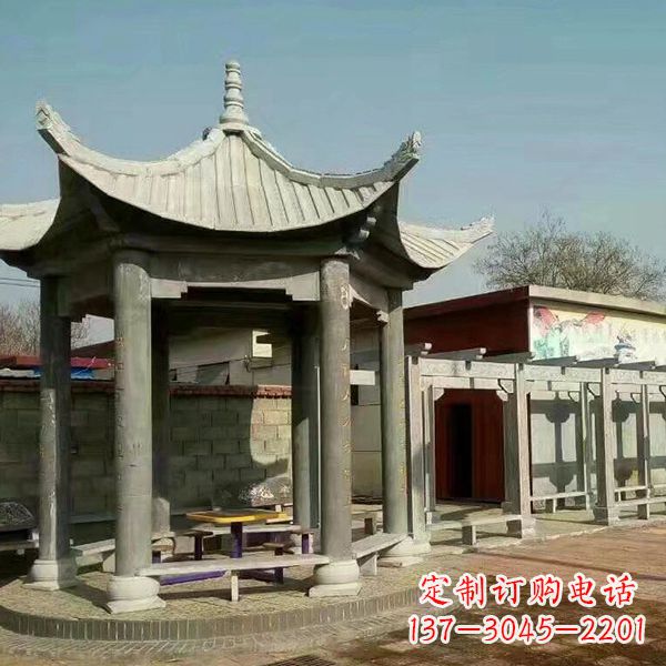 太原大理石凉亭庭院亭子