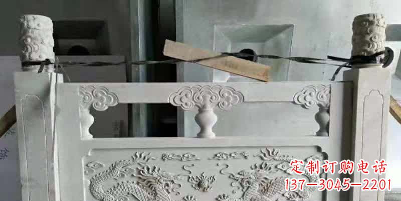 太原大理石龙浮雕栏板雕塑