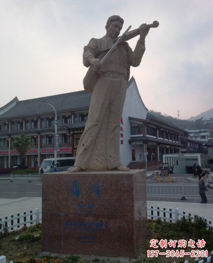 太原精美古典聂耳雕塑
