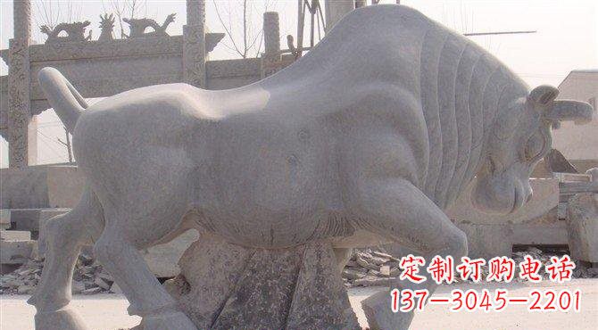 太原大理石牛雕塑——让你家里充满独特艺术气息