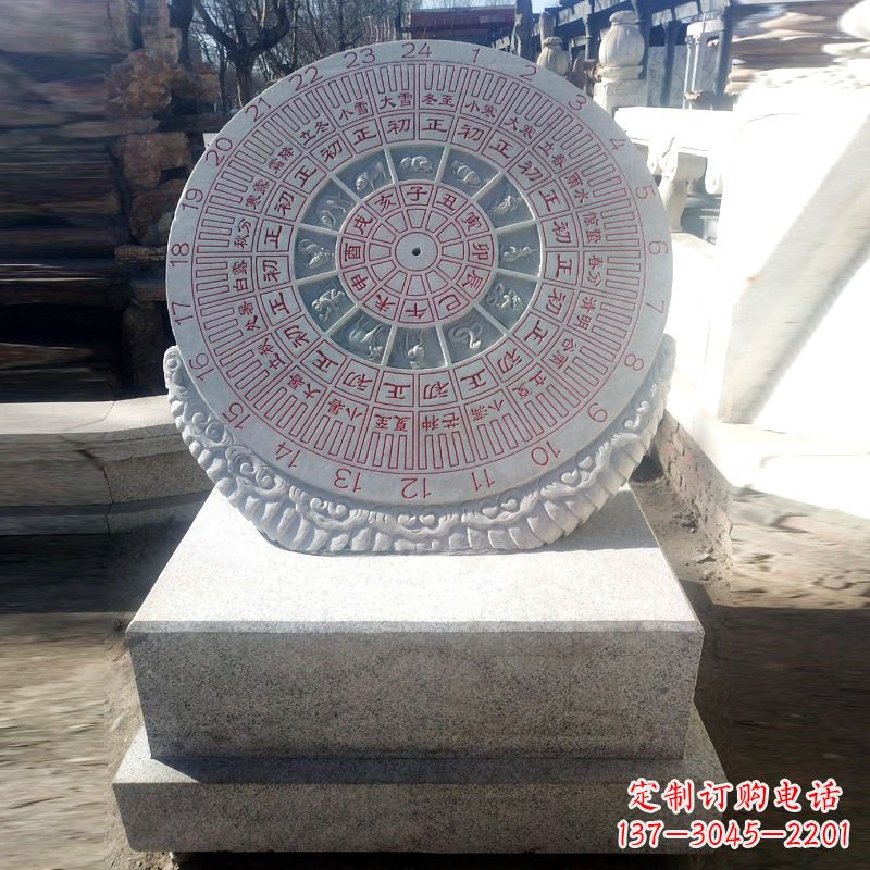 太原精美大理石日晷雕塑