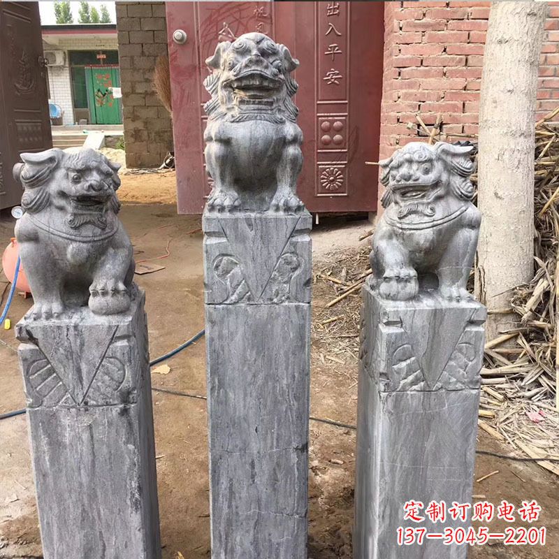 太原大理石马雕塑