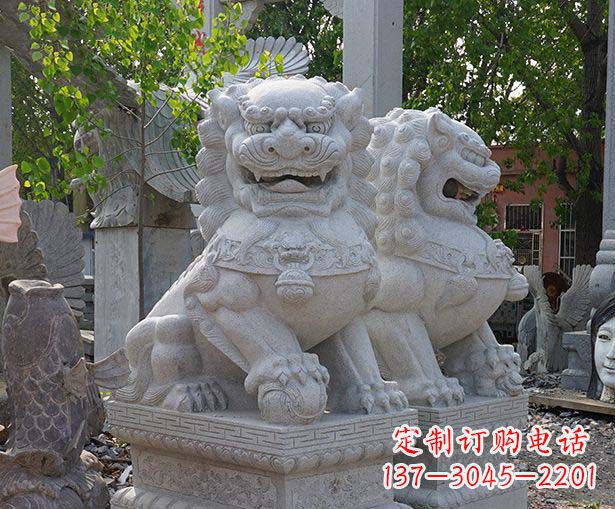 太原中领雕塑狮子雕塑定制