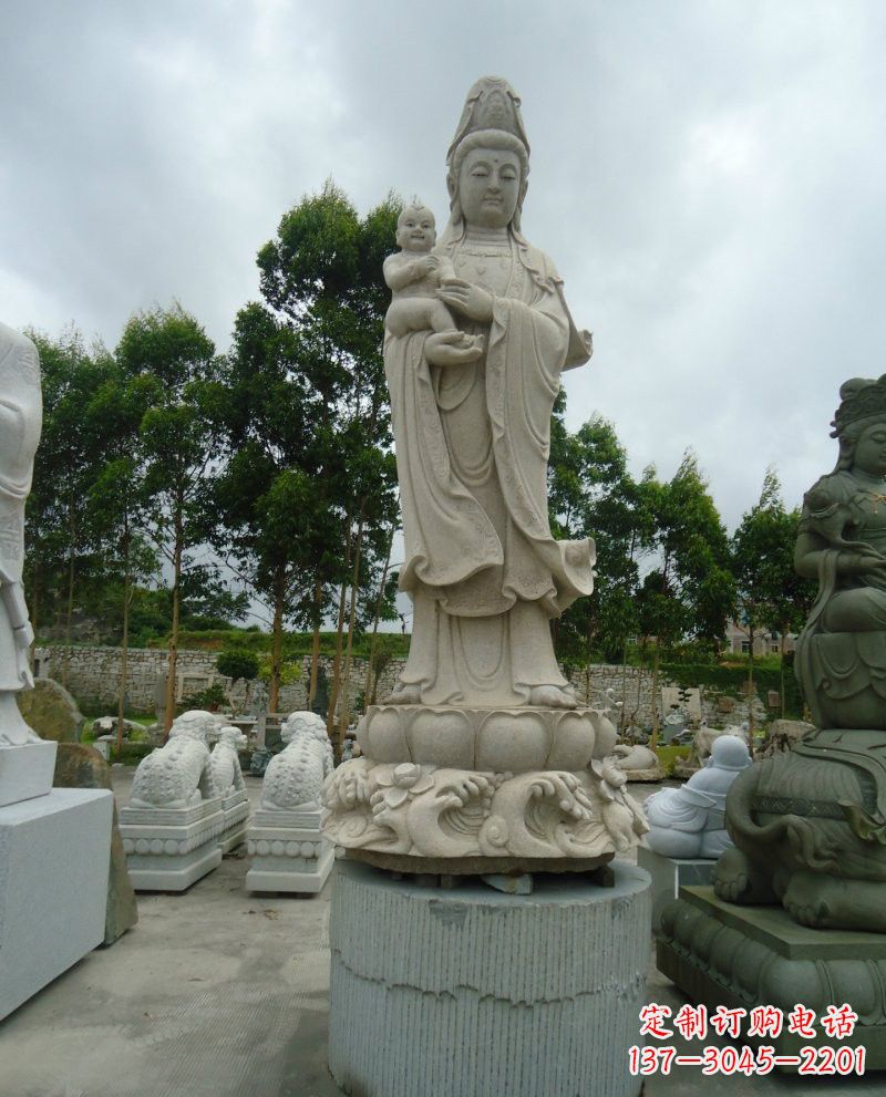 太原大理石观音像