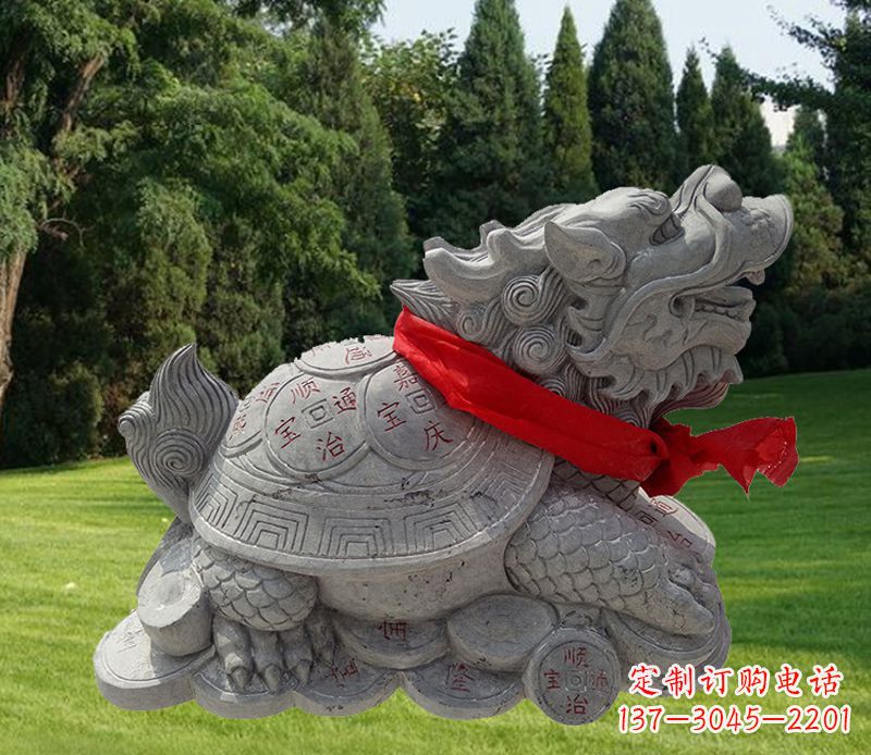 太原古典铜质龙雕塑