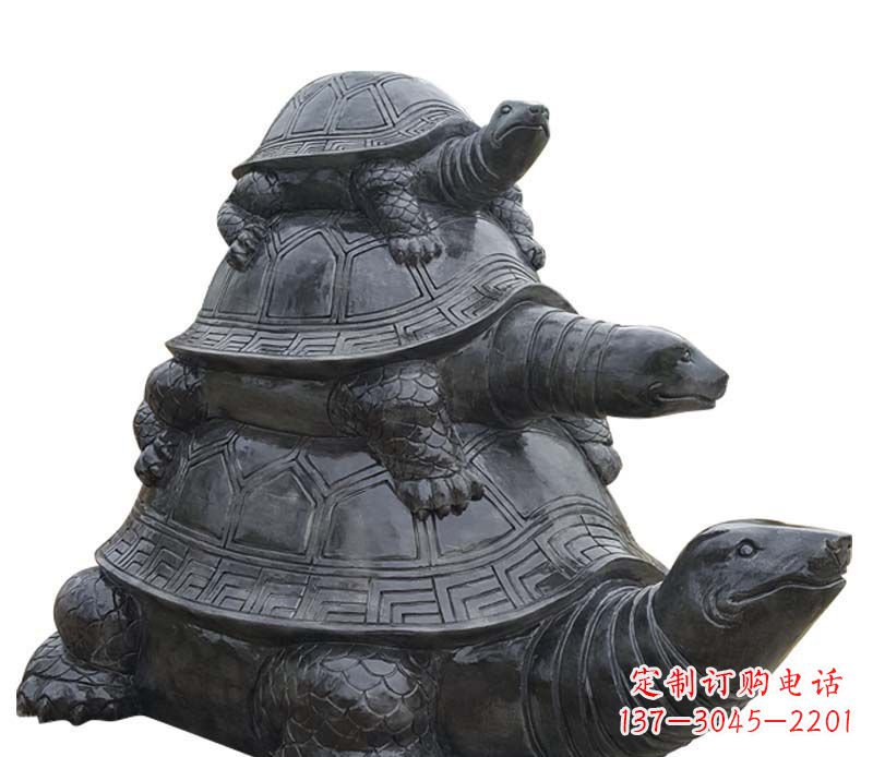 太原高品质大理石乌龟母子石雕