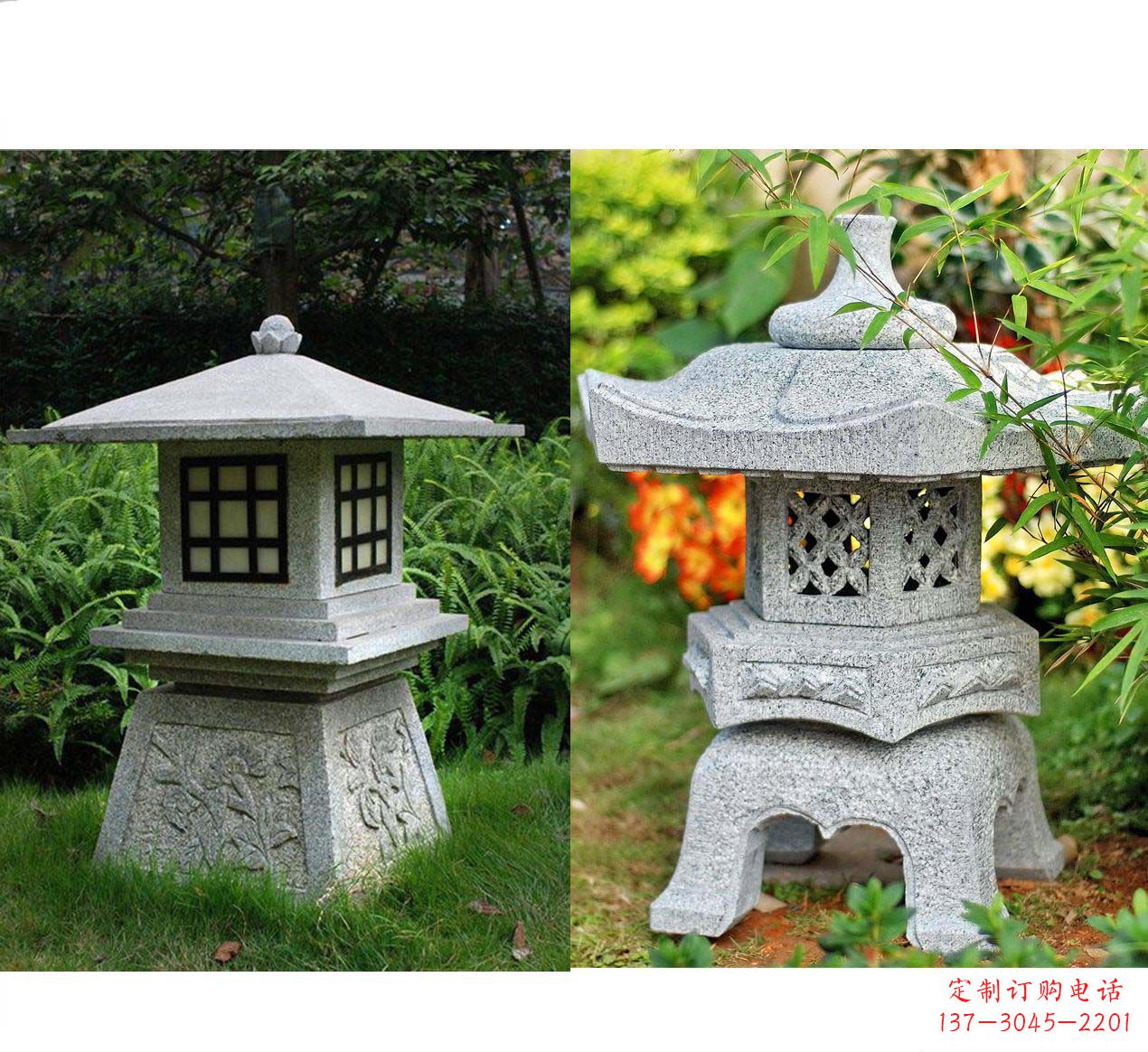 太原精美大理石石灯雕塑