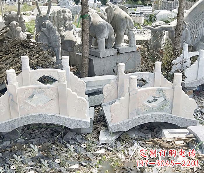 太原精美大理石拱桥雕塑