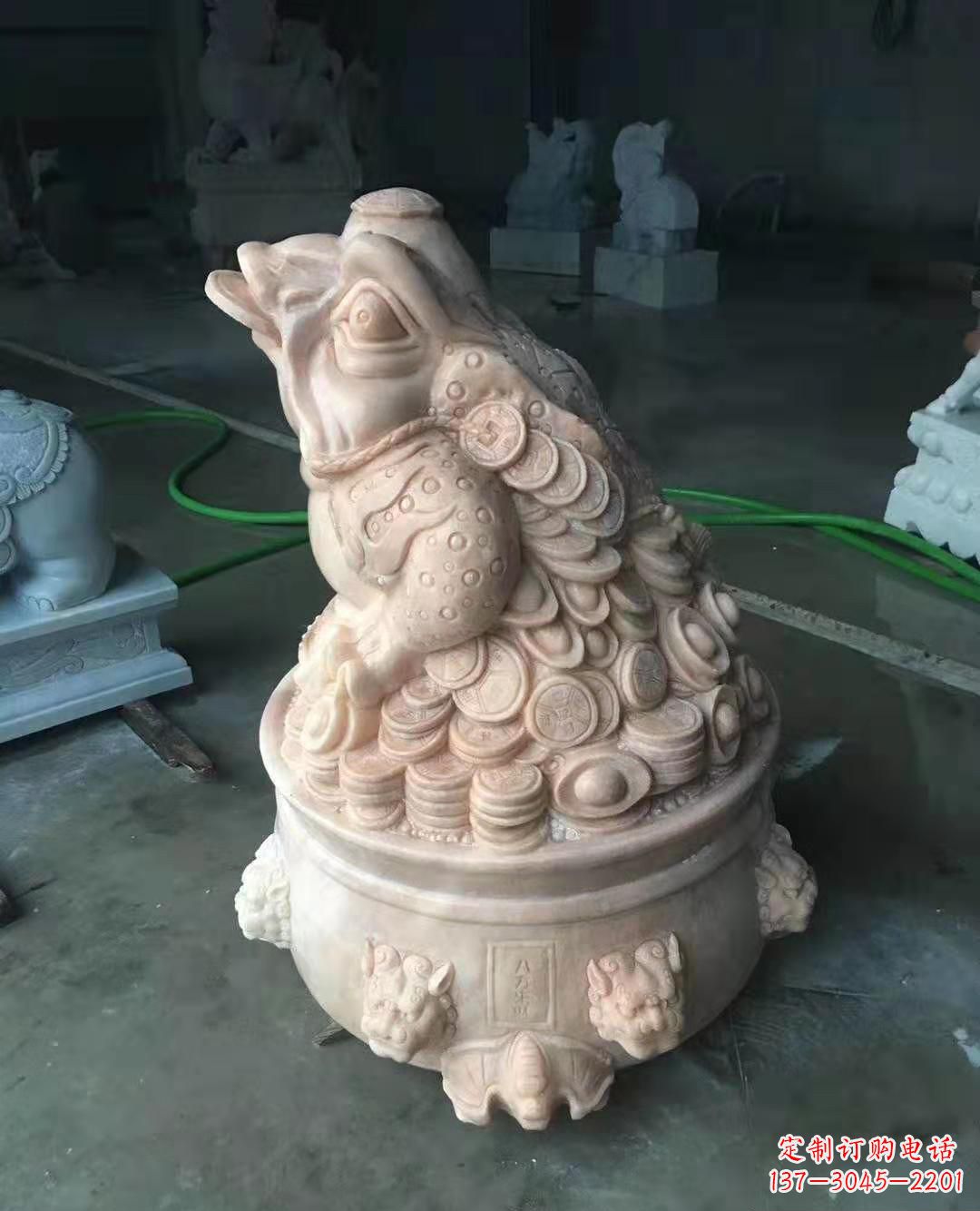 太原精致石雕动物雕塑