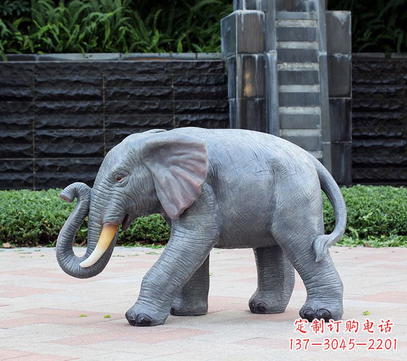 太原大象 石雕雕塑