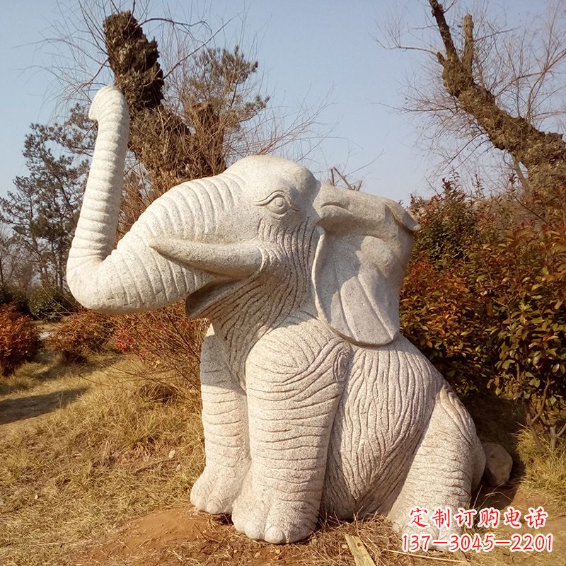 太原象征传统文化的大象雕塑