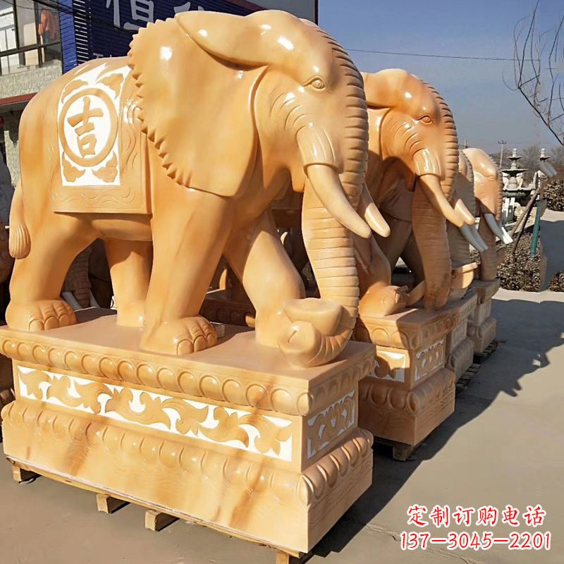 太原大象石雕风水