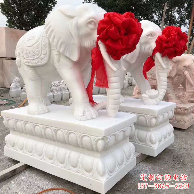 太原大象形象石雕塑