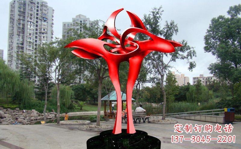 太原精美的不锈钢仙鹤雕塑